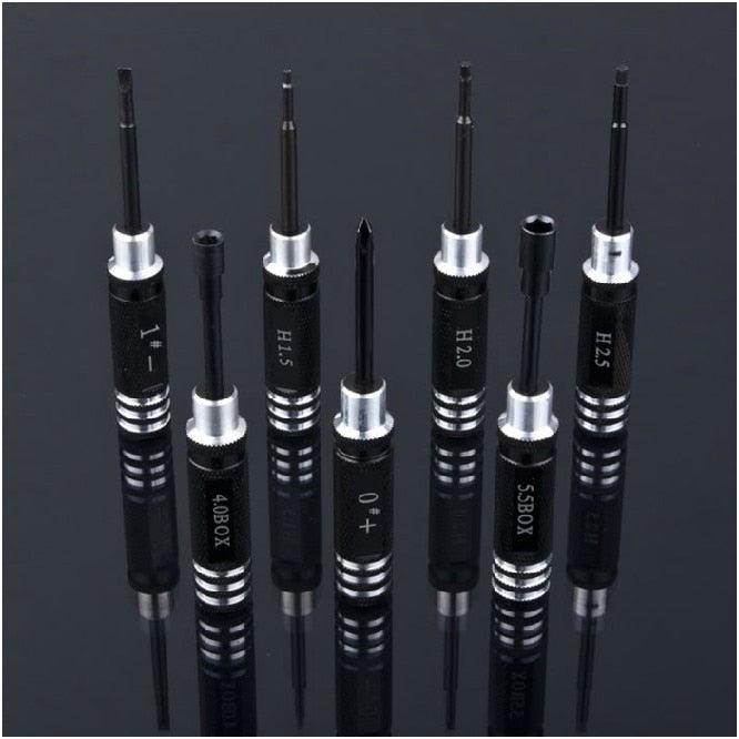 Hex 7pcs screw driver tool kit For RC helicopter Car BK Red blue black for Rc Toys Rc Drone 4 Hex 7pcs screw driver tool kit For RC helicopter Car BK Red blue black for Rc Toys Rc Drone - صورة Hex 7pcs screw driver tool kit For RC helicopter Car BK Red blue black for Rc Toys Rc Drone - صورة 4
