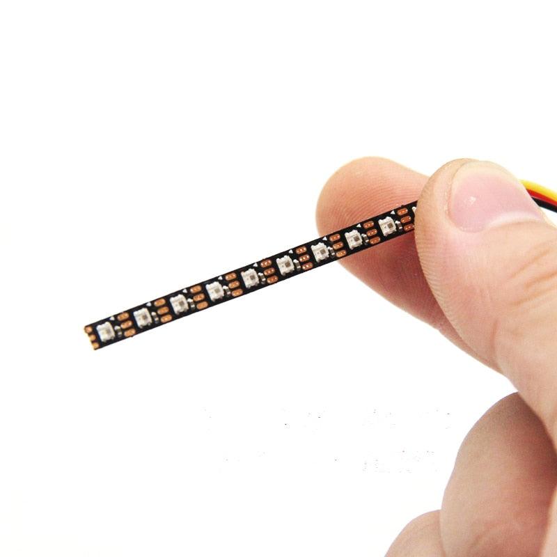 WS2812 Chip 3.5mm Width 5V Flexible Strip Board Built-in 10 / 20pcs 2020 RGB LED IC 50 / 100mm Length For RC FPV Racing Drones 2 WS2812 Chip 3.5mm Width 5V Flexible Strip Board Built-in 10 / 20pcs 2020 RGB LED IC 50 / 100mm Length For RC FPV Racing Drones - صورة WS2812 Chip 3.5mm Width 5V Flexible Strip Board Built-in 10 / 20pcs 2020 RGB LED IC 50 / 100mm Length For RC FPV Racing Drones - صورة 2