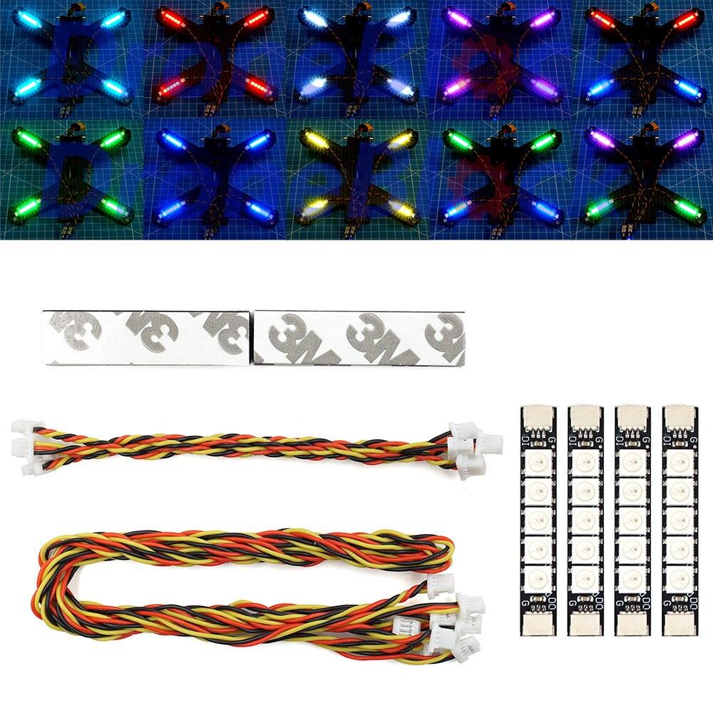 Super Bright RGB LED Lights for FPV Drone Quadcopter Hexacopter Octacopter WS2812B 3 Super Bright RGB LED Lights for FPV Drone Quadcopter Hexacopter Octacopter WS2812B — изображение 3