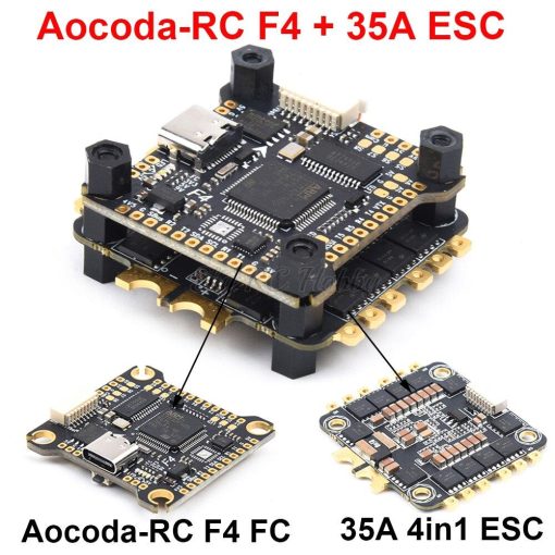 F4 PRO V2 FC / F4 V3S Plus Flight Controller + 30A 4in1 ESC / 45A / 35A BLheli_S 4 In 1 ESC / XF5804 PRO For RC FPV Racer Drone - صورة F4 PRO V2 FC / F4 V3S Plus Flight Controller + 30A 4in1 ESC / 45A / 35A BLheli_S 4 In 1 ESC / XF5804 PRO For RC FPV Racer Drone - صورة 4