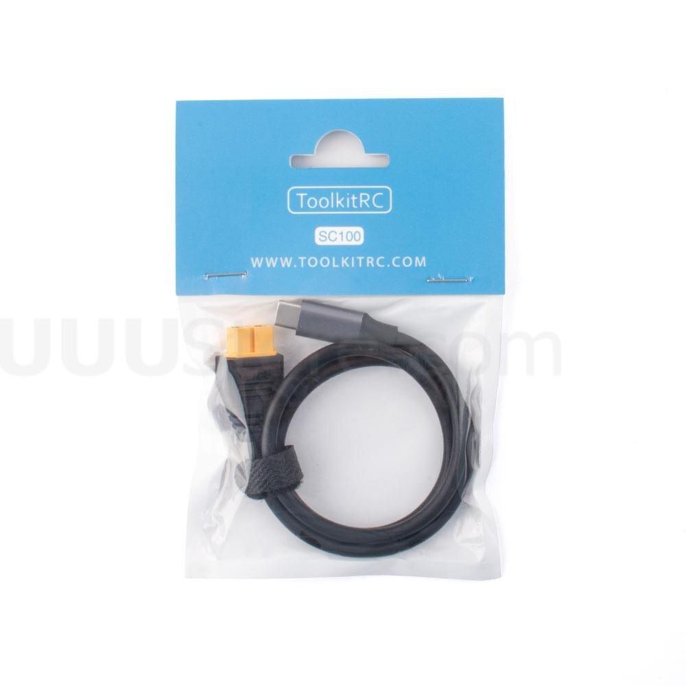 Toolkitrc SC100 Type-C to XT60 Charging Cable for toolkitrc M7 M6 M6D M8S Charger 6 Toolkitrc SC100 Type-C to XT60 Charging Cable for toolkitrc M7 M6 M6D M8S Charger - Image 6