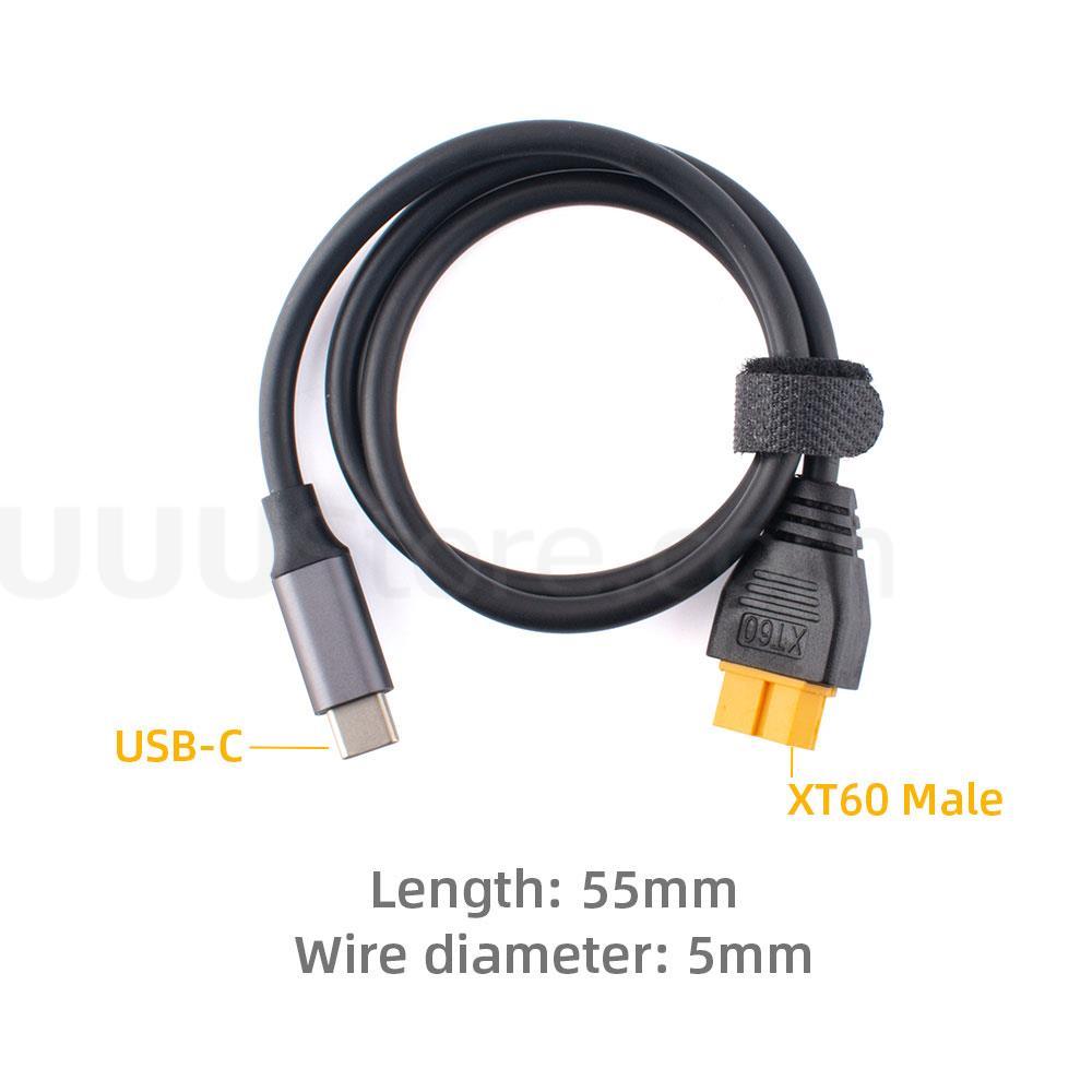 Toolkitrc SC100 Type-C to XT60 Charging Cable for toolkitrc M7 M6 M6D M8S Charger 2 Toolkitrc SC100 Type-C to XT60 Charging Cable for toolkitrc M7 M6 M6D M8S Charger - Image 2