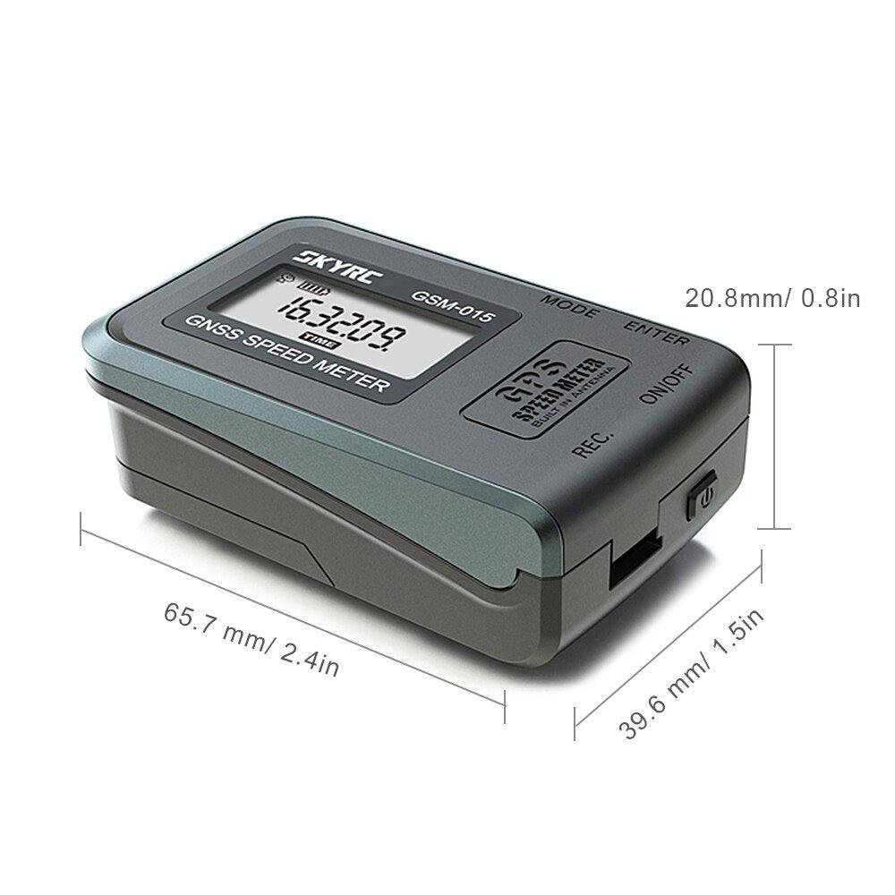SKYRC GSM-015 GNSS GPS Speed Meter - High Precision Speedometer for RC FPV Multirotor Quadcopter Airplane Helicopter Drone 4 SKYRC GSM-015 GNSS GPS Speed Meter - High Precision Speedometer for RC FPV Multirotor Quadcopter Airplane Helicopter Drone - صورة SKYRC GSM-015 GNSS GPS Speed Meter - High Precision Speedometer for RC FPV Multirotor Quadcopter Airplane Helicopter Drone - صورة 4