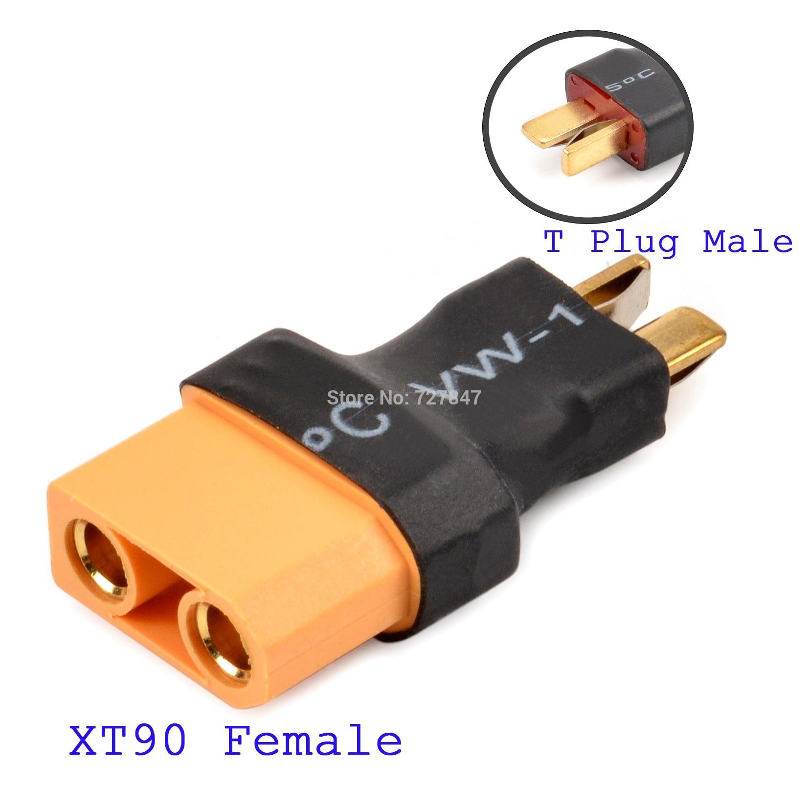 Adapter XT30 XT60 XT90 TRX T Plug Deans EC5 EC3  Female to Male HXT 4MM Connectors Plug RC Lipo Battery Control Parts DIY FPV Drone Accessories — изображение 19