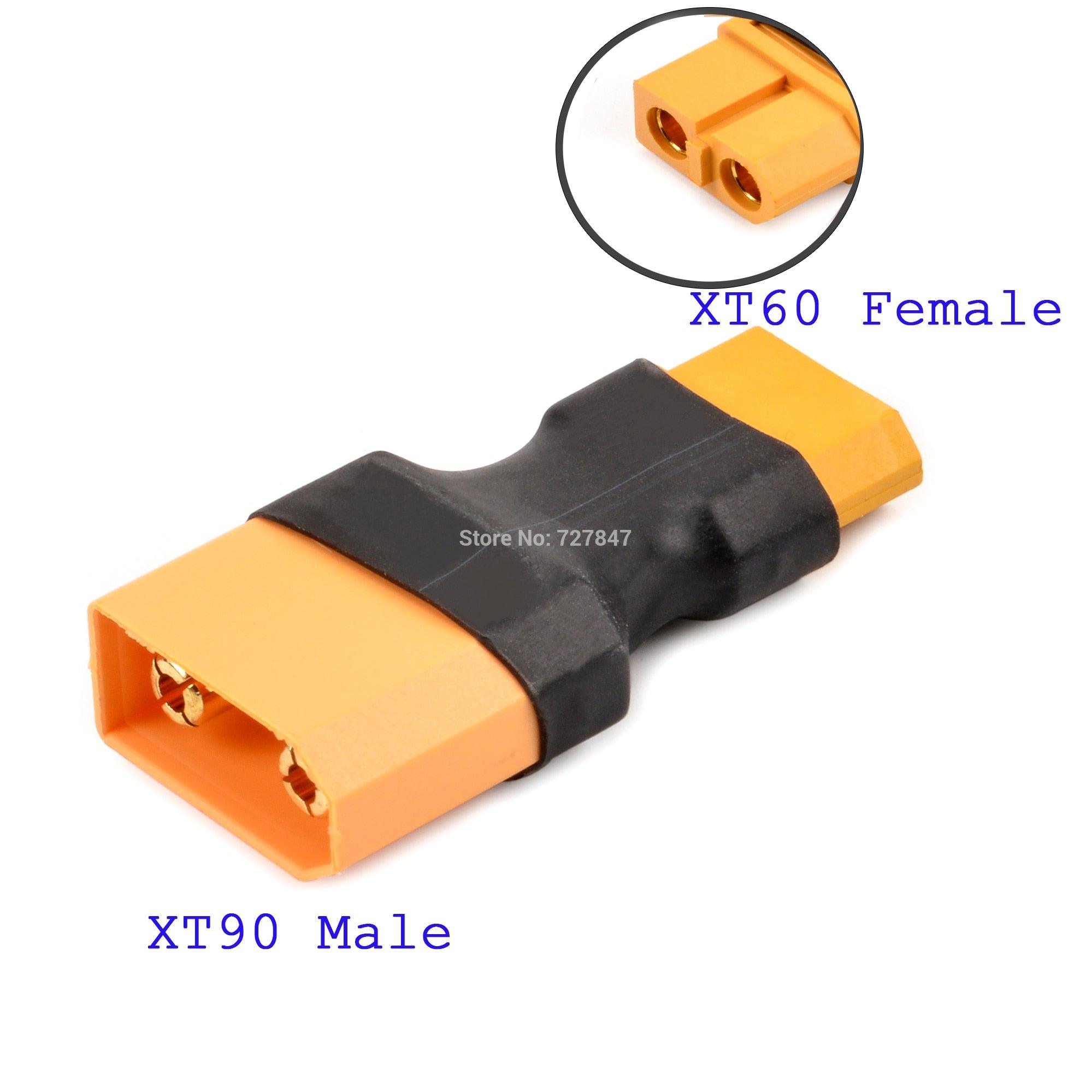 Adapter XT30 XT60 XT90 TRX T Plug Deans EC5 EC3  Female to Male HXT 4MM Connectors Plug RC Lipo Battery Control Parts DIY FPV Drone Accessories — изображение 11