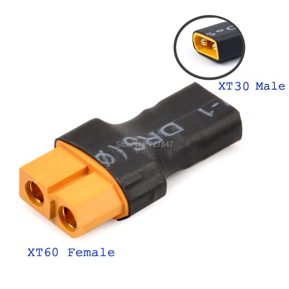 Adapter XT30 XT60 XT90 TRX T Plug Deans EC5 EC3  Female to Male HXT 4MM Connectors Plug RC Lipo Battery Control Parts DIY FPV Drone Accessories — изображение 9