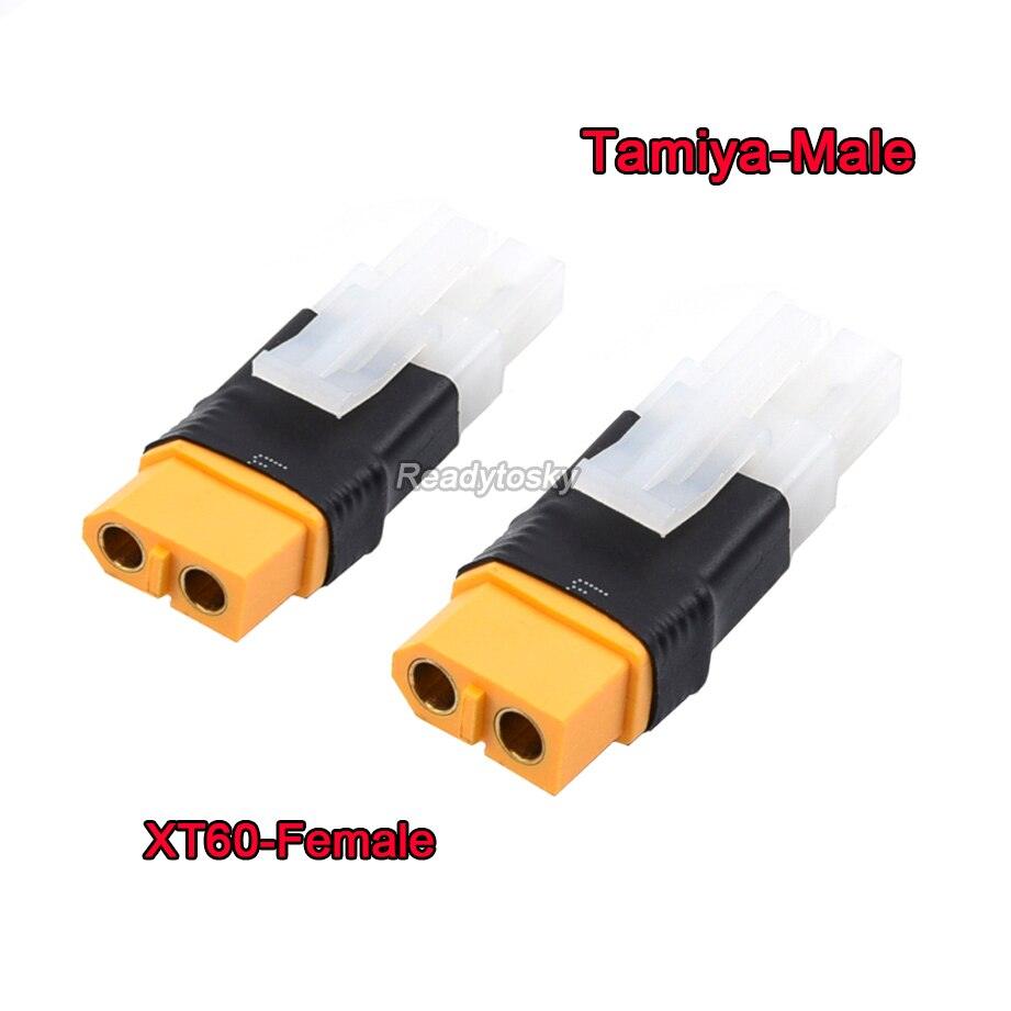 Drone Battery Connector - TAMIYA Adapter Male Female to XT60 / T Plug Battery Conversion Dean Connector Accessories Parts For RC Aircraft Cars Helicopter FPV Drone 5 Drone Battery Connector - TAMIYA Adapter Male Female to XT60 / T Plug Battery Conversion Dean Connector Accessories Parts For RC Aircraft Cars Helicopter FPV Drone - Image 5