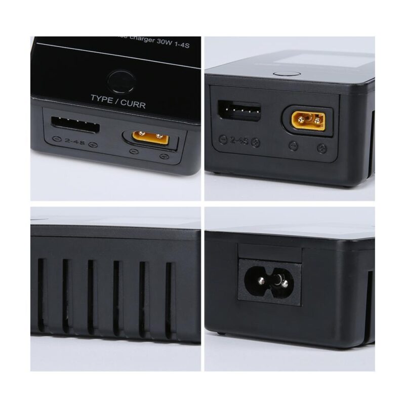 iFlight Battery Balance Charger - M4 AC 30W 1-4S 2.5A AC Smart Battery Balance Charger XT30 Output for FPV Battery 4 iFlight Battery Balance Charger - M4 AC 30W 1-4S 2.5A AC Smart Battery Balance Charger XT30 Output for FPV Battery - صورة iFlight Battery Balance Charger - M4 AC 30W 1-4S 2.5A AC Smart Battery Balance Charger XT30 Output for FPV Battery - صورة 4