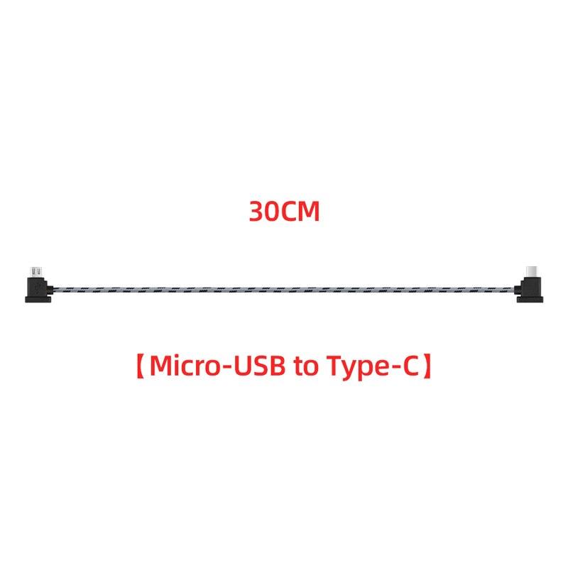OTG Data Cable for DJI Mavic 2/Mini/SE/Pro/Air/Spark Drone Remote Control to Phone Tablet Micro USB Type-C IOS Connector Line 12 OTG Data Cable for DJI Mavic 2/Mini/SE/Pro/Air/Spark Drone Remote Control to Phone Tablet Micro USB Type-C IOS Connector Line - Image 12