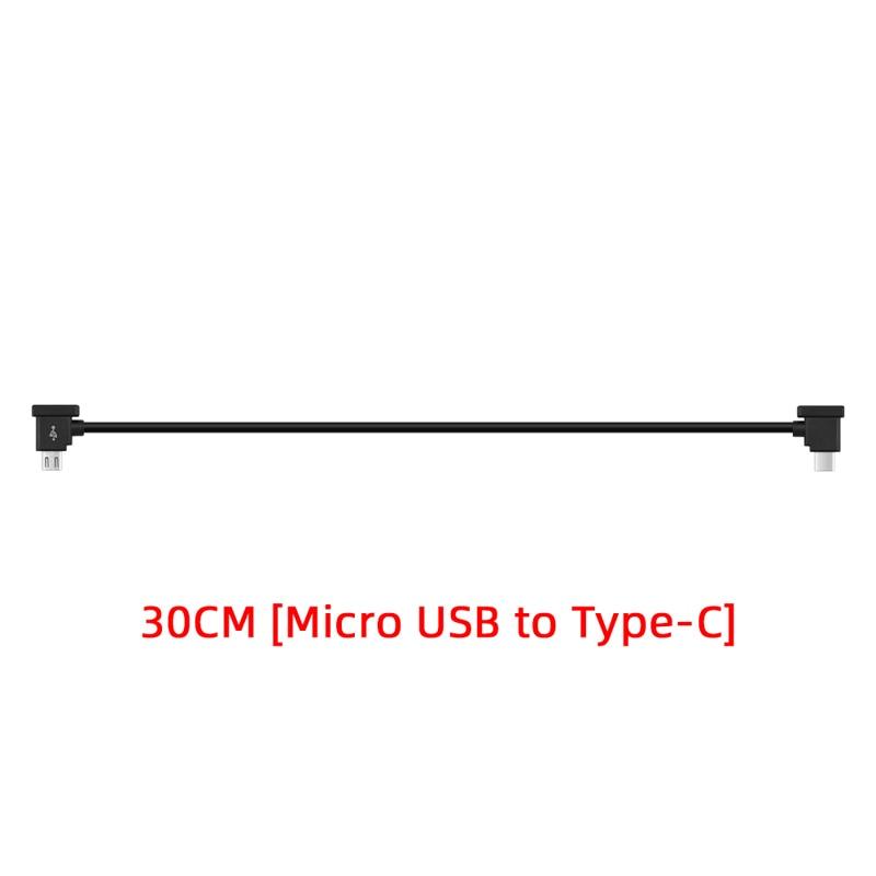 OTG Data Cable for DJI Mavic 2/Mini/SE/Pro/Air/Spark Drone Remote Control to Phone Tablet Micro USB Type-C IOS Connector Line 8 OTG Data Cable for DJI Mavic 2/Mini/SE/Pro/Air/Spark Drone Remote Control to Phone Tablet Micro USB Type-C IOS Connector Line - Image 8