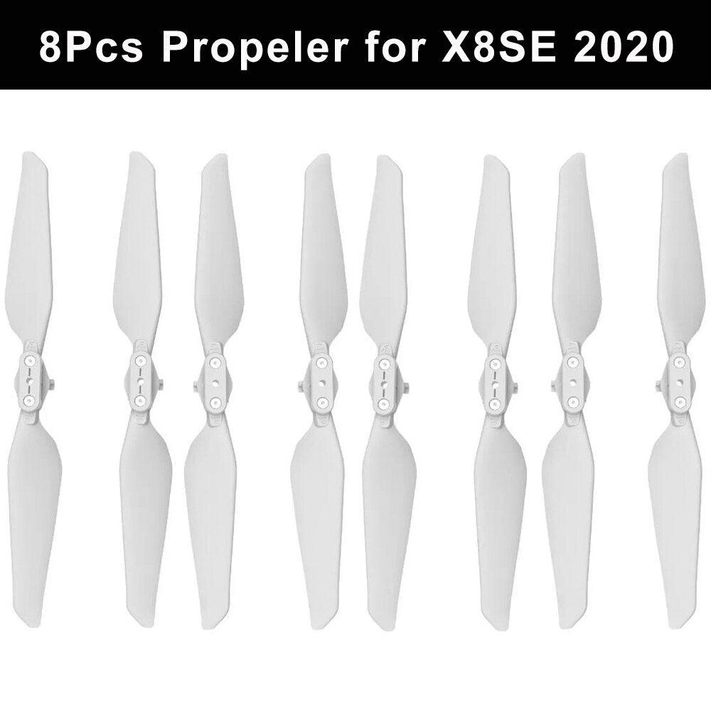 8Pcs Propellers for FIMI X8SE 2022 v2 Camera Drone Foldable Quick Release Prop for X8SE 2022 RC Drone Accessories Wholesales - Image 4