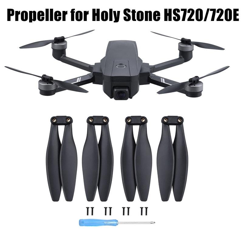 Propeller for Holy Stone HS720/720E Folding Props Blades Spare Parts Replacement Accessory CW CCW Quick Release Wing 3 Propeller for Holy Stone HS720/720E Folding Props Blades Spare Parts Replacement Accessory CW CCW Quick Release Wing - صورة Propeller for Holy Stone HS720/720E Folding Props Blades Spare Parts Replacement Accessory CW CCW Quick Release Wing - صورة 3