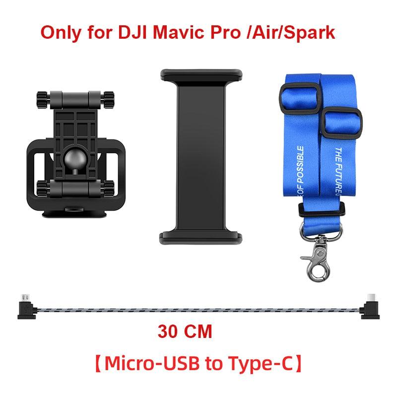 Tablet Holder Bracket Phone for DJI Mavic 2 Pro Zoom Mini 1 SE Drone Monitor Front View Mount for Mavic Pro/Air/Spark Accessory 2 Tablet Holder Bracket Phone for DJI Mavic 2 Pro Zoom Mini 1 SE Drone Monitor Front View Mount for Mavic Pro/Air/Spark Accessory - Image 2