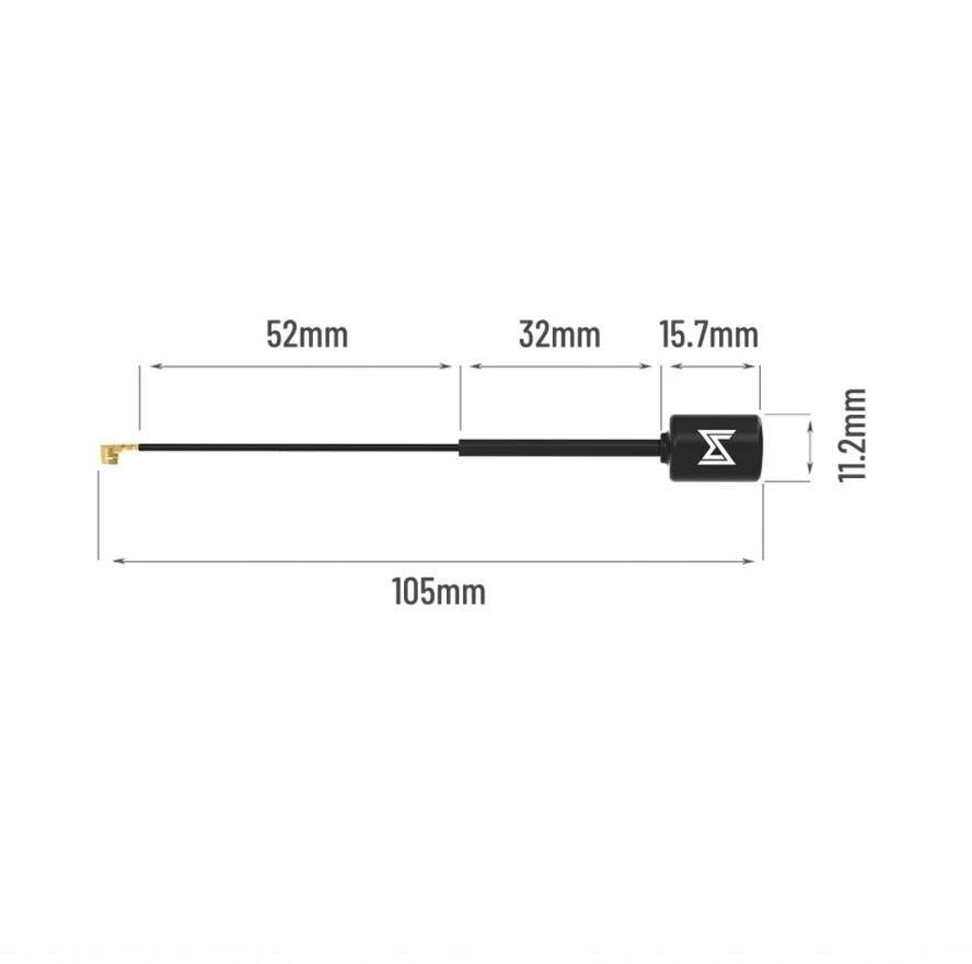 Caddx VISTA Polar Nebula Digital HD FPV System Replacement 5.8G FPV Antenna 80/105/150mm IPEX LHCP FPV Antenna For Rc drone Part 2 Caddx VISTA Polar Nebula Digital HD FPV System Replacement 5.8G FPV Antenna 80/105/150mm IPEX LHCP FPV Antenna For Rc drone Part — изображение 2