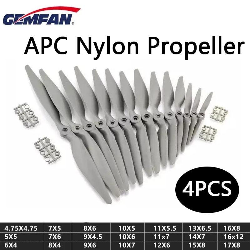 Gemfan APC Glass Fiber Nylon Electric Propeller 5050 6040 7050 7060 8040 8060 9045 9060 1050 1060 1070 1155 1260 for RC Airplane - Image 5
