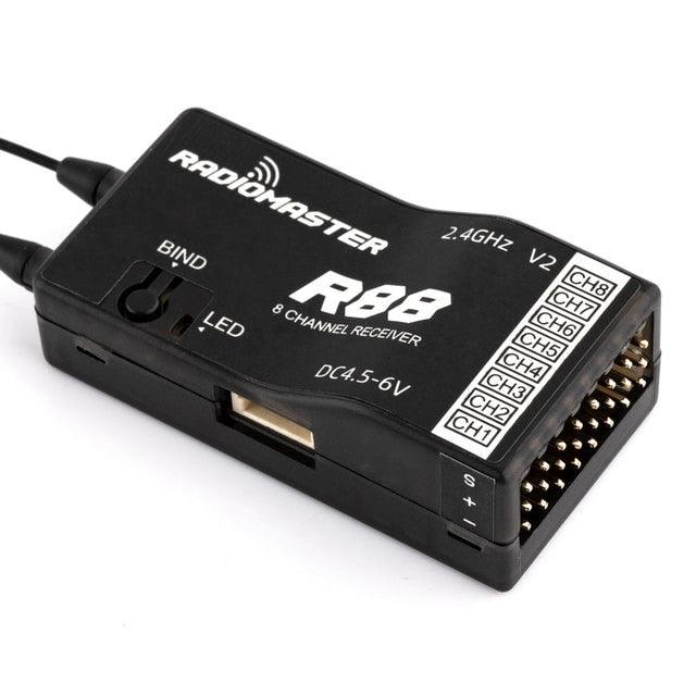 Radiomaster Multi-Protocol Receiver R81 R84 R86 R86C R88 4CH 6CH 8CH Receptor SBUS RSSI for FRSKY D8 D16 TX16S SE RC FPV Drones 2 Radiomaster Multi-Protocol Receiver R81 R84 R86 R86C R88 4CH 6CH 8CH Receptor SBUS RSSI for FRSKY D8 D16 TX16S SE RC FPV Drones - صورة Radiomaster Multi-Protocol Receiver R81 R84 R86 R86C R88 4CH 6CH 8CH Receptor SBUS RSSI for FRSKY D8 D16 TX16S SE RC FPV Drones - صورة 2
