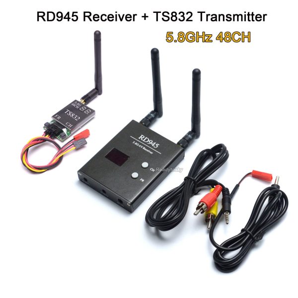 RD945 Skyzone ISM 5.8G Wireless Dual Receiver & TS832 Transmitter 5.8GHz 48CH VTX For 250MM FPV Multicopter RC Toys Part — изображение 3