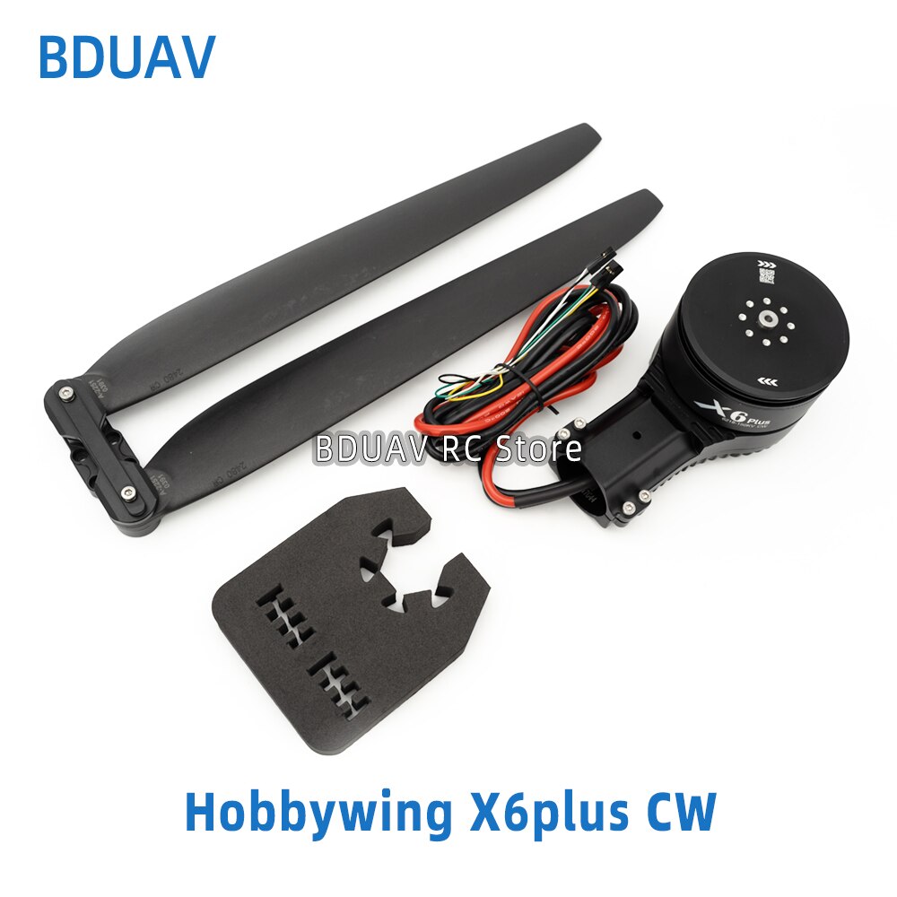Hobbywing X6 plus Motor Power System Combo with 2480 Propeller 30mm Tube X6plus for Agriculture UAV Drone 6 Hobbywing X6 plus Motor Power System Combo with 2480 Propeller 30mm Tube X6plus for Agriculture UAV Drone - Image 6