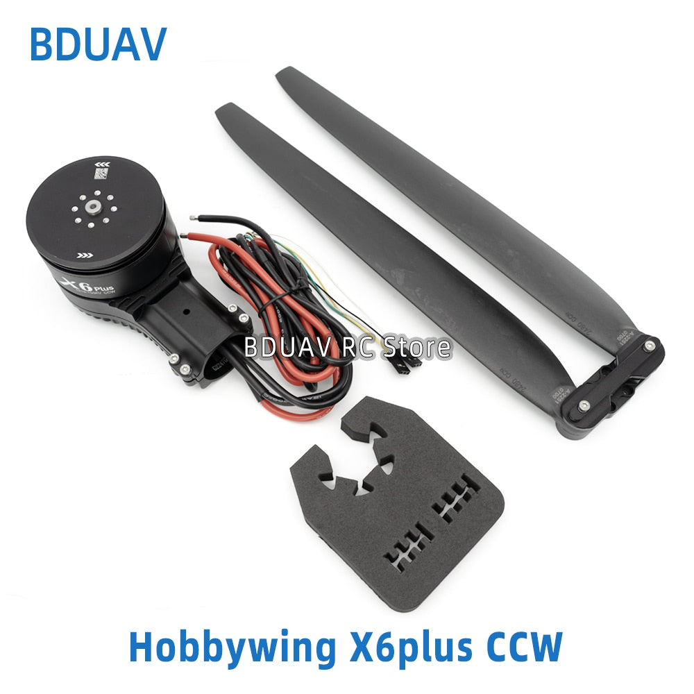 Hobbywing X6 plus Motor Power System Combo with 2480 Propeller 30mm Tube X6plus for Agriculture UAV Drone 3 Hobbywing X6 plus Motor Power System Combo with 2480 Propeller 30mm Tube X6plus for Agriculture UAV Drone - Image 3