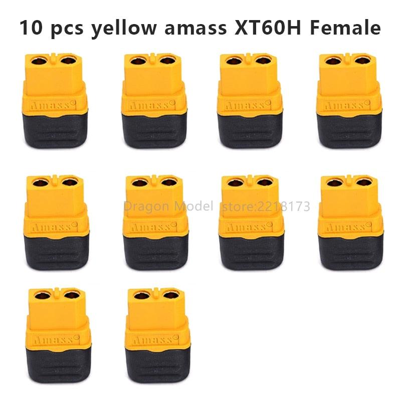 10 Pairs Amass XT60+ XT60H Bullet Connectors Male Female Power Plugs Power RC LV Lipo Battery Motor 3D printer - Image 6