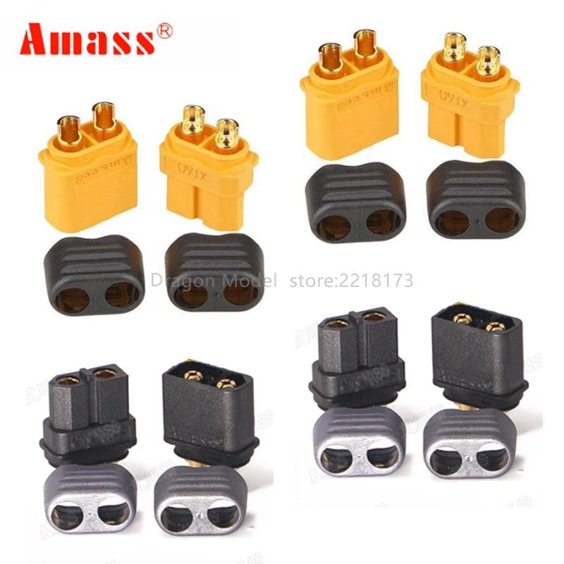 10 Pairs Amass XT60+ XT60H Bullet Connectors Male Female Power Plugs Power RC LV Lipo Battery Motor 3D printer - Image 7
