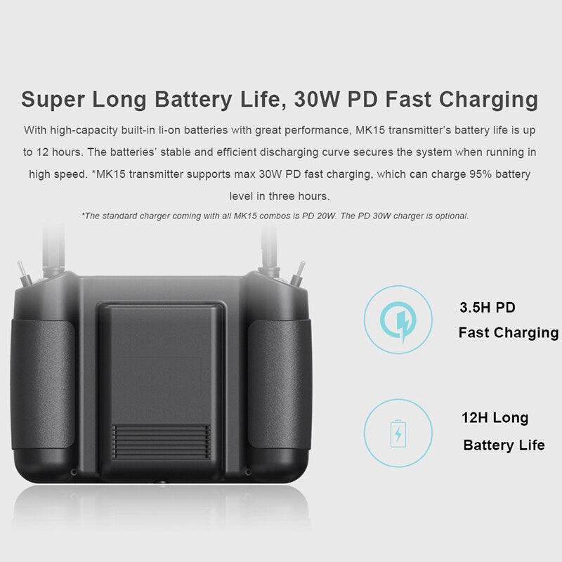 SIYI MK15 Mini HD Handheld Smart Controller Remote Control 15KM 1080P Low-Latency Radio System Transmitter Agriculture FPV 11 SIYI MK15 Mini HD Handheld Smart Controller Remote Control 15KM 1080P Low-Latency Radio System Transmitter Agriculture FPV — изображение 11