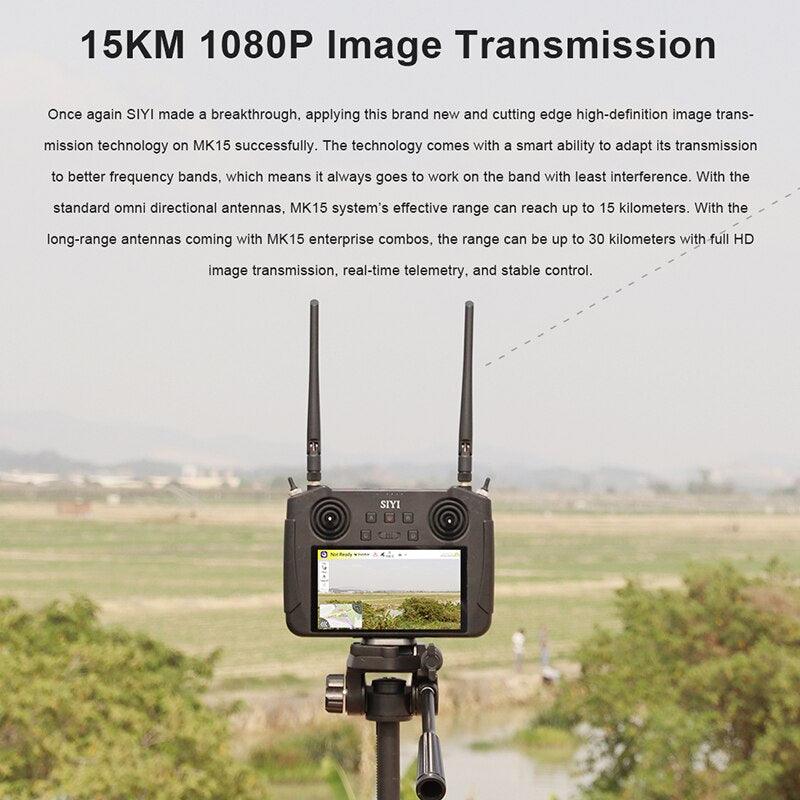 SIYI MK15 Mini HD Handheld Smart Controller Remote Control 15KM 1080P Low-Latency Radio System Transmitter Agriculture FPV 8 SIYI MK15 Mini HD Handheld Smart Controller Remote Control 15KM 1080P Low-Latency Radio System Transmitter Agriculture FPV — изображение 8
