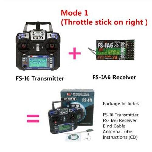 Flysky FS-i6 FS I6 2.4G 6ch RC Transmitter Controller FS-iA6 Receiver For RC Helicopter Plane Quadcopter Glider 6 Flysky FS-i6 FS I6 2.4G 6ch RC Transmitter Controller FS-iA6 Receiver For RC Helicopter Plane Quadcopter Glider — изображение 6