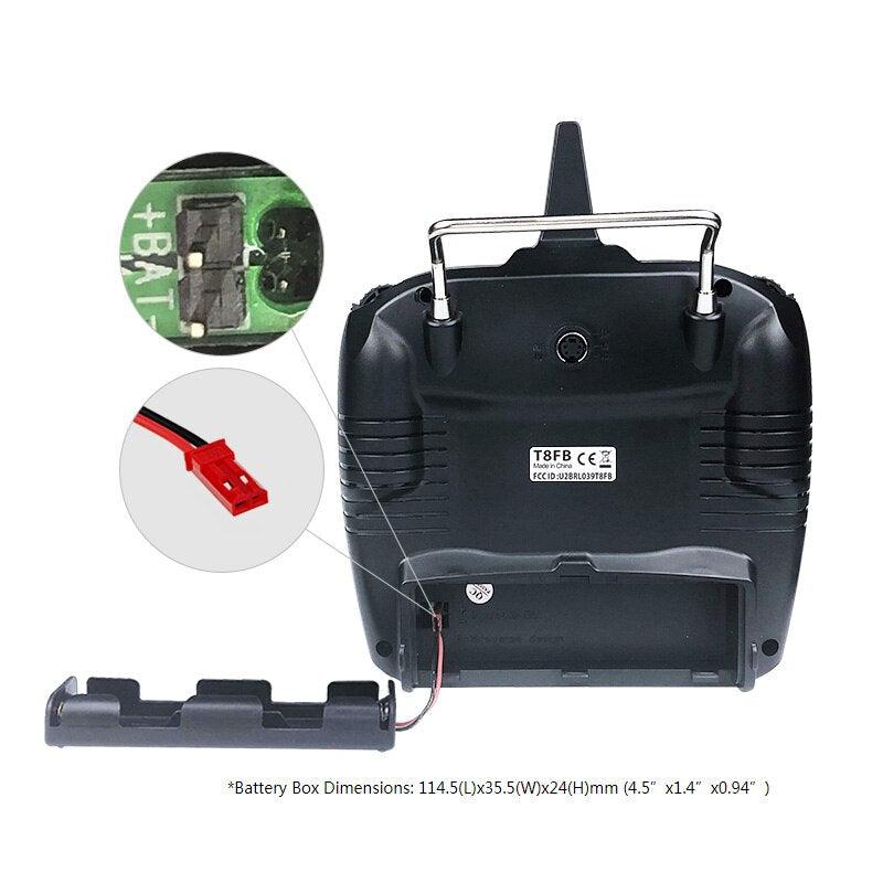 Radiolink T8FB - 2.4ghz 8 Channels RC Radio Transmitter and Receiver R8EF Dual Stick Remote Controller for Airplane Boat Car Robot 9 Radiolink T8FB - 2.4ghz 8 Channels RC Radio Transmitter and Receiver R8EF Dual Stick Remote Controller for Airplane Boat Car Robot — изображение 9
