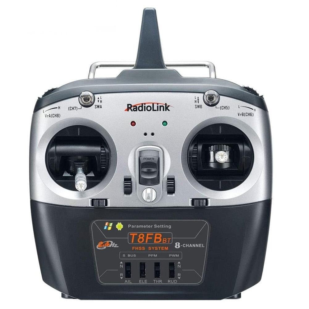 Radiolink T8FB - 2.4ghz 8 Channels RC Radio Transmitter and Receiver R8EF Dual Stick Remote Controller for Airplane Boat Car Robot 1 Radiolink T8FB - 2.4ghz 8 Channels RC Radio Transmitter and Receiver R8EF Dual Stick Remote Controller for Airplane Boat Car Robot