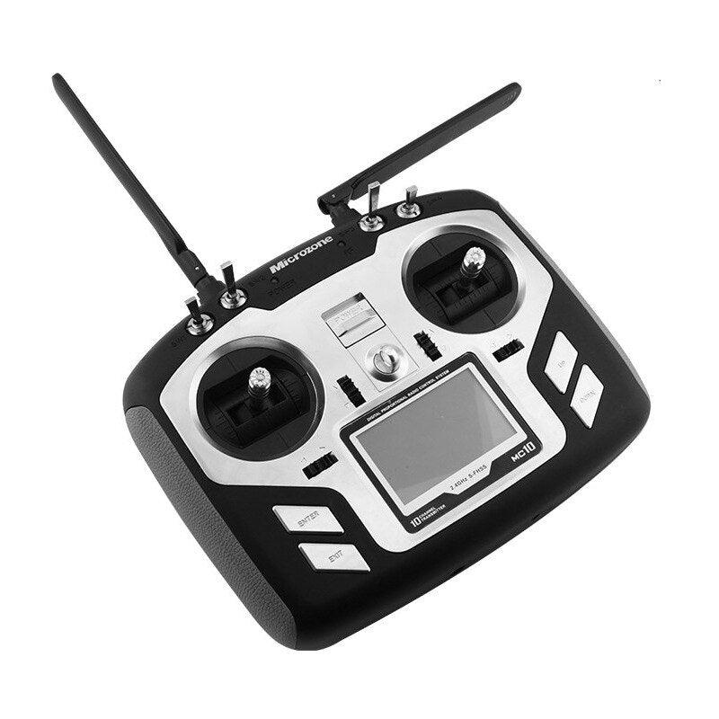 Microzone MC10 - 10CH 2.4GHz FHSS RC Transmitter With MC9008S Receiver PCM2048 PWM /M.bus for RC FPV Racing Drone Airplane 6 Microzone MC10 - 10CH 2.4GHz FHSS RC Transmitter With MC9008S Receiver PCM2048 PWM /M.bus for RC FPV Racing Drone Airplane — изображение 6