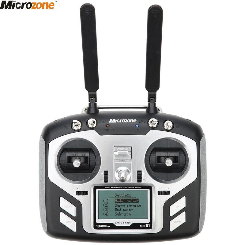 Microzone MC10 - 10CH 2.4GHz FHSS RC Transmitter With MC9008S Receiver PCM2048 PWM /M.bus for RC FPV Racing Drone Airplane 5 Microzone MC10 - 10CH 2.4GHz FHSS RC Transmitter With MC9008S Receiver PCM2048 PWM /M.bus for RC FPV Racing Drone Airplane — изображение 5