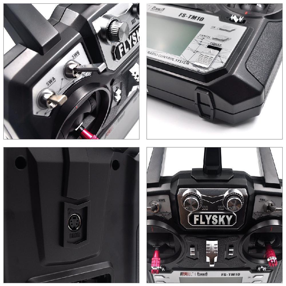Flysky FS-TM10 2.4G 10CH AFHDS RC Transmitter Remote with FS-IA10B Receiver for RC Helicopter RC Fixed Wing RC Glider 2 Flysky FS-TM10 2.4G 10CH AFHDS RC Transmitter Remote with FS-IA10B Receiver for RC Helicopter RC Fixed Wing RC Glider — изображение 2