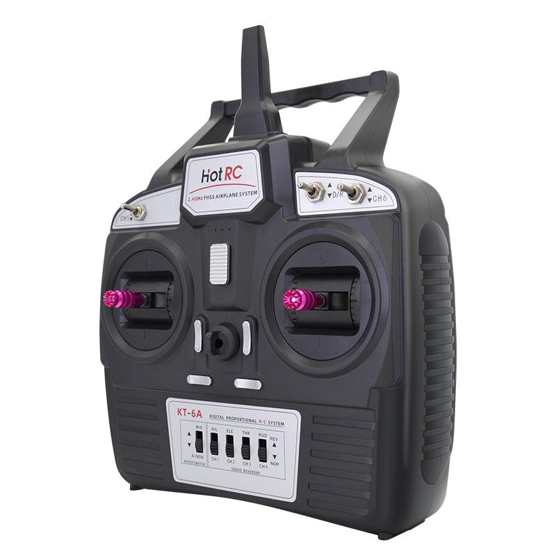Hotrc KT-6A 2.4G 6CH RC Transmitter FHSS & 6CH Receiver With Box For Rc Airplane DIY KT Board Machine FPV Drone — изображение 12