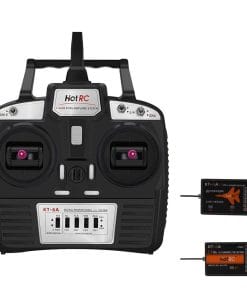 Hotrc KT-6A 2.4G 6CH RC Transmitter FHSS & 6CH Receiver With Box For Rc Airplane DIY KT Board Machine FPV Drone
