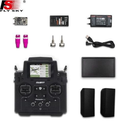 Flysky FS-PL18 Paladin 2.4G 18CH Radio Transmitter with FS-FTr10 FS-FTr16S Receiver for RC FPV Racing Drone Airplane Fixed Wing — изображение 3
