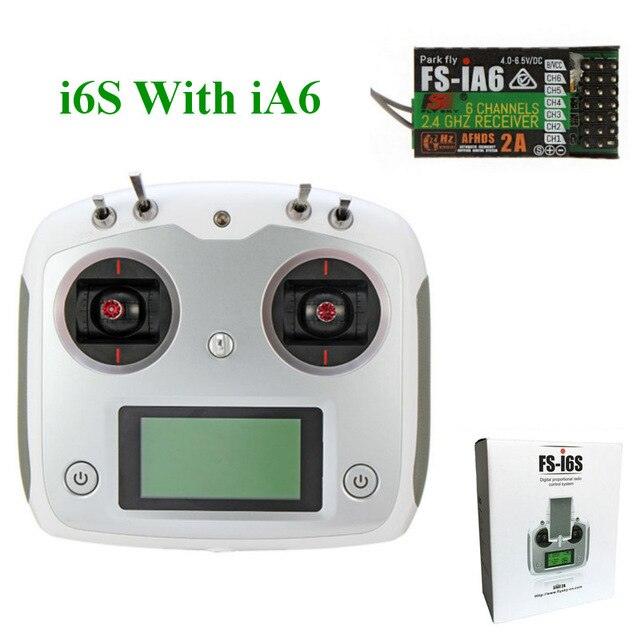 FS-I6S FS I6S Flysky 10CH 2.4G RC Quadcopter Transmitter Controller with Receiver FS-iA6B or FS-IA10B for RC Airplane FPV Racing - Image 14