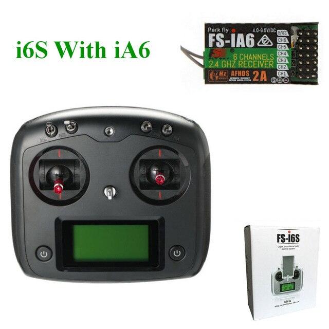 FS-I6S FS I6S Flysky 10CH 2.4G RC Quadcopter Transmitter Controller with Receiver FS-iA6B or FS-IA10B for RC Airplane FPV Racing - Image 12