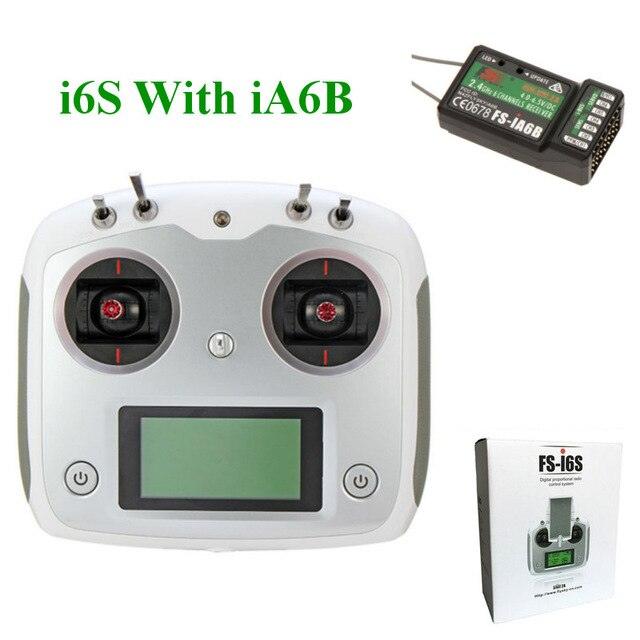 FS-I6S FS I6S Flysky 10CH 2.4G RC Quadcopter Transmitter Controller with Receiver FS-iA6B or FS-IA10B for RC Airplane FPV Racing - Image 7