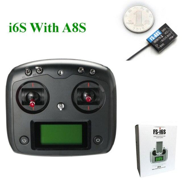FS-I6S FS I6S Flysky 10CH 2.4G RC Quadcopter Transmitter Controller with Receiver FS-iA6B or FS-IA10B for RC Airplane FPV Racing - Image 5