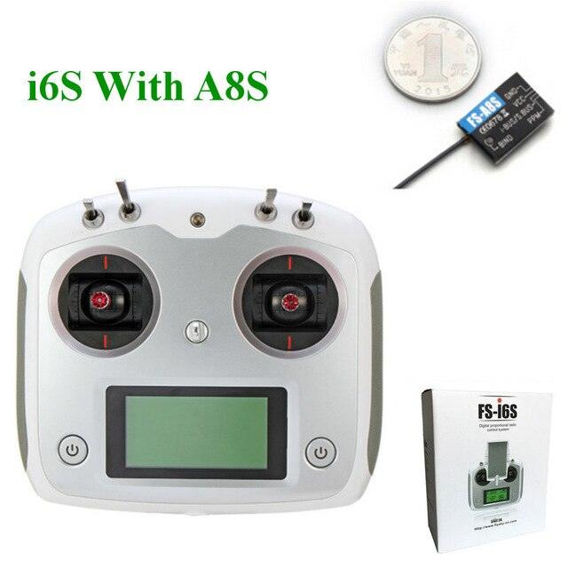 FS-I6S FS I6S Flysky 10CH 2.4G RC Quadcopter Transmitter Controller with Receiver FS-iA6B or FS-IA10B for RC Airplane FPV Racing - Image 4