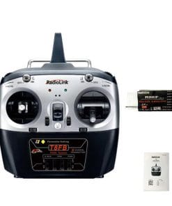 Radiolink T8FB 8CH RC Transmitter and Receiver R8EF 2.4GHz Radio Controller SBUS/PPM/PWM for Drone/Fixed Wing