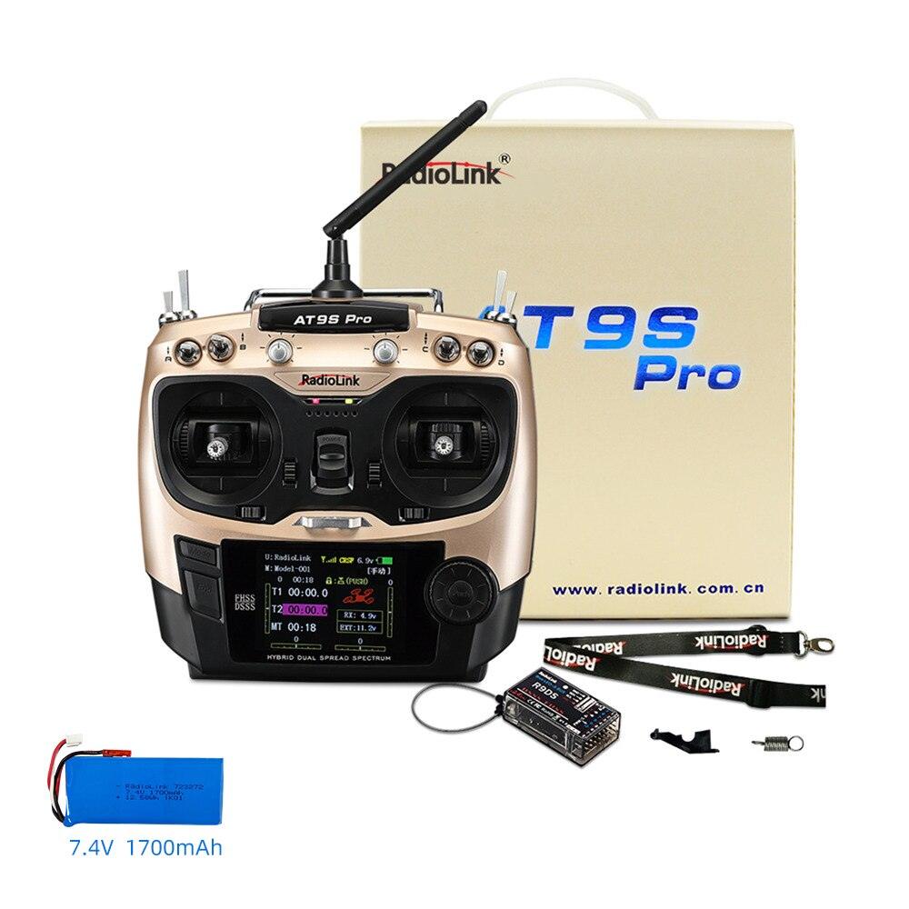 RadioLink AT9S PRO - 2.4G 12CH DSSS FHSS Transmitter with R9DS Receiver 3S 2200mah 8C Battery for RC Airplane Helicopter FPV Drone 6 RadioLink AT9S PRO - 2.4G 12CH DSSS FHSS Transmitter with R9DS Receiver 3S 2200mah 8C Battery for RC Airplane Helicopter FPV Drone — изображение 6