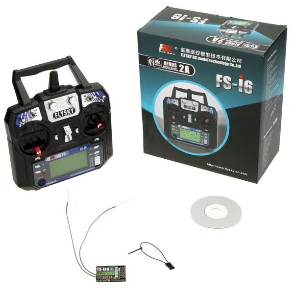 Новейшие FlySky FS-i6 пульт дистанционного управления 2.4G 6CH AFHDS RC передатчик с FS-iA6 или IA6B приемник для RC вертолет самолет беспилотник 1 Newest FlySky FS-i6 Remote Controller 2.4G 6CH AFHDS RC Transmitter With FS-iA6 or IA6B Receiver For RC Helicopter Plane drone