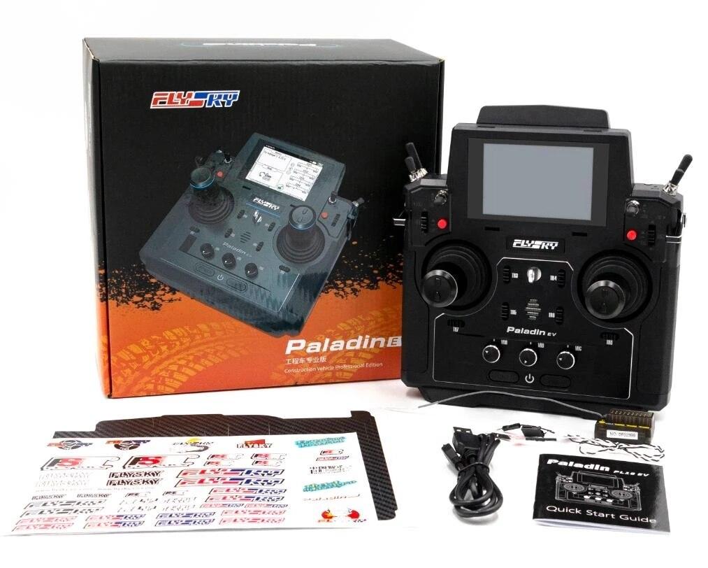 Flysky FS-PL18 EV 2.4G 18CH Radio Transmitter W/ FS-FGr12B RC Receiver HVGA 3.5 Inch TFT Touch Screen for FPV Racing Drone Parts 3 Flysky FS-PL18 EV 2.4G 18CH Radio Transmitter W/ FS-FGr12B RC Receiver HVGA 3.5 Inch TFT Touch Screen for FPV Racing Drone Parts - Image 3