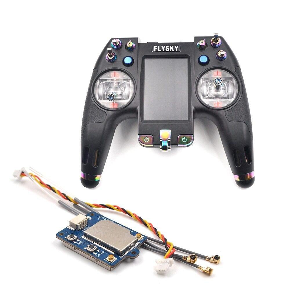 Flysky FS-NV14 Transmitter - 2.4G 14CH 3.5 Inch Touch Screen Nirvana Transmitter with Two Receiver RC FPV Racing Drone Airplane Fixed Wing 1 Flysky FS-NV14 Transmitter - 2.4G 14CH 3.5 Inch Touch Screen Nirvana Transmitter with Two Receiver RC FPV Racing Drone Airplane Fixed Wing