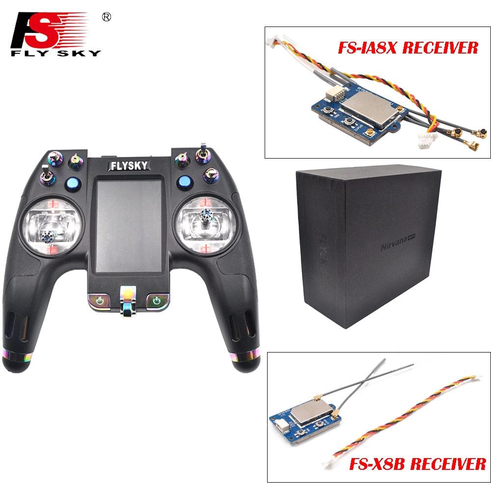 Flysky FS-NV14 Transmitter - 2.4G 14CH 3.5 Inch Touch Screen Nirvana Transmitter with Two Receiver RC FPV Racing Drone Airplane Fixed Wing 2 Flysky FS-NV14 Transmitter - 2.4G 14CH 3.5 Inch Touch Screen Nirvana Transmitter with Two Receiver RC FPV Racing Drone Airplane Fixed Wing - Image 2