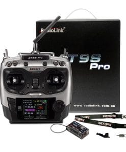 RadioLink AT9S PRO - 2.4G 12CH DSSS FHSS Mode2 Transmitter W/R9DS Receiver  for RC Model Airplane Drones