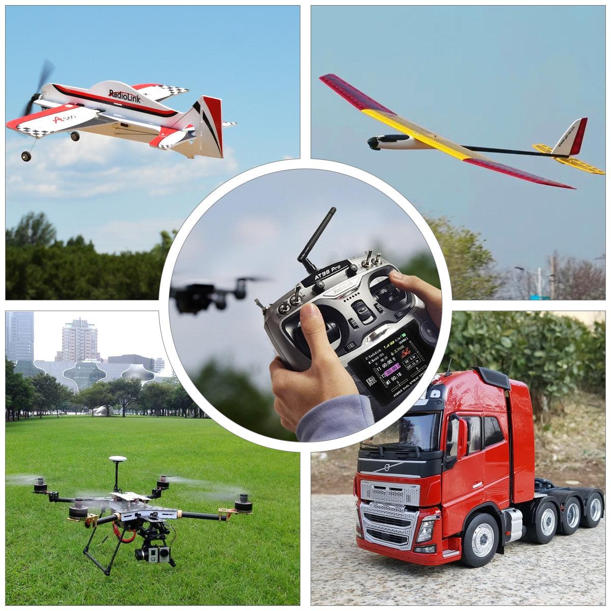 Radiolink AT9S Pro - 12 Channels 2.4G RC Transmitter Radio Controller Support Crossfire Protocol with RX R9DS for Drone Fixed Wing 4 Radiolink AT9S Pro - 12 Channels 2.4G RC Transmitter Radio Controller Support Crossfire Protocol with RX R9DS for Drone Fixed Wing — изображение 4