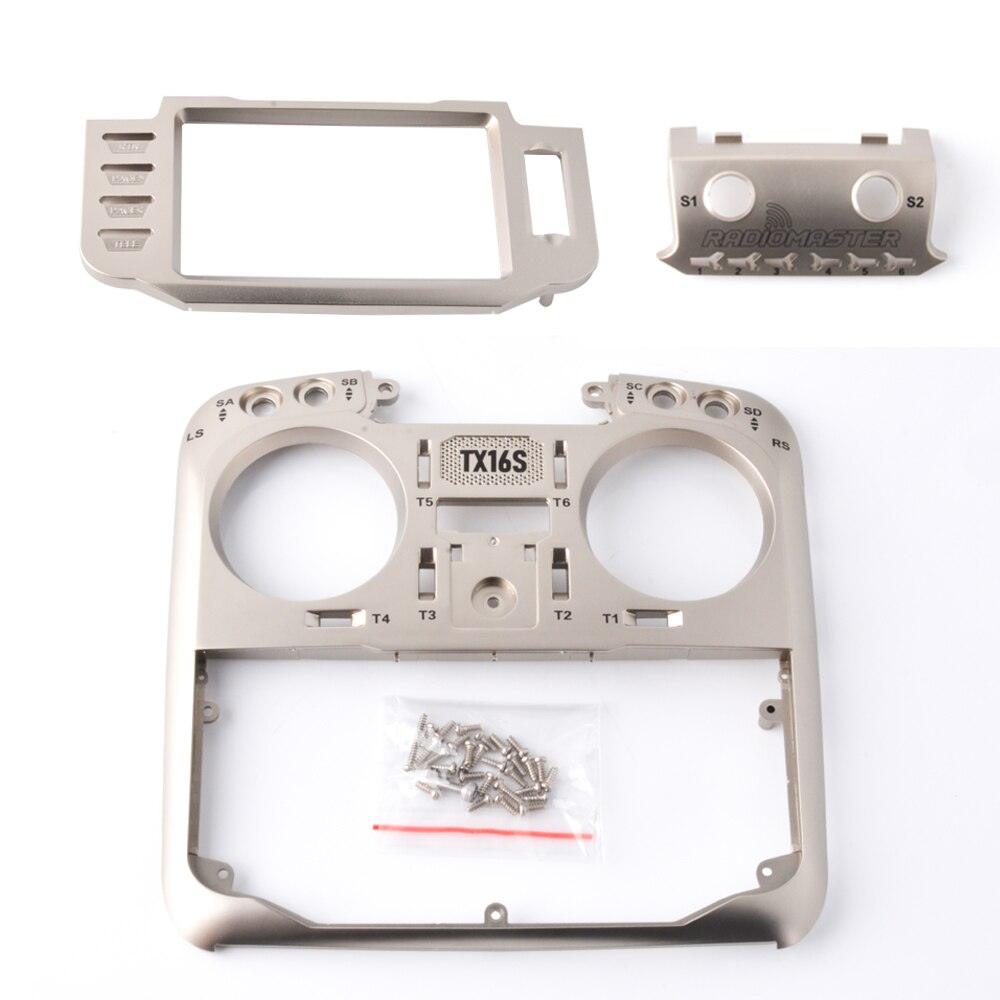RadioMaster TX16S Transmitter Multi-color Cover Shell Spare Part Replacement Front Case - Silver - Image 4